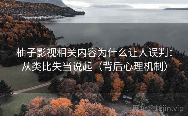 柚子影视相关内容为什么让人误判：从类比失当说起（背后心理机制）